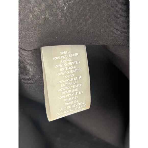 Karl Lagerfield Paris NWT Black and White Pearl Collar Swing Dress Size 4 - Picture 9 of 9